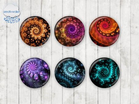 Motiv-Cabochons 1483 10mm (12 Stk)